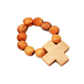 Olive Wood Rosary Ring