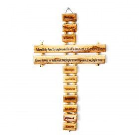 Large The Lord's Prayer Cross
