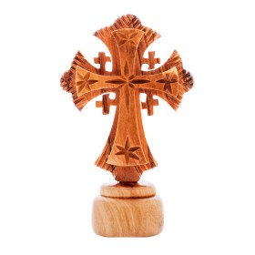 Jerusalem Cross with Stand